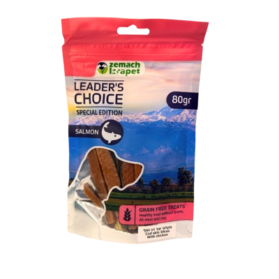 חטיף לידר לכלב מקלוני עור דג ועוף 80 גרם