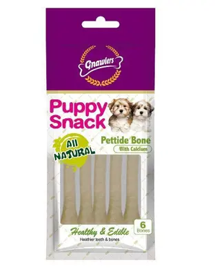 puppy snack חטיף לגורי כלבים עם קלציום