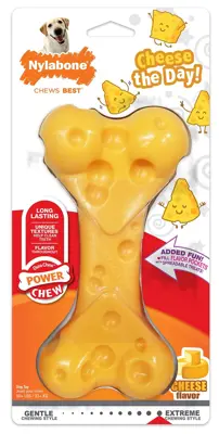 נילבון צעצוע לעיסה לכלב בטעם גבינה