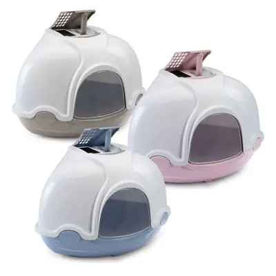 שירותים סגורים פינתיים לחתול