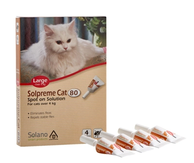 אמפולות סולפרם נגד פרעושים לחתולים מעל 4 ק"ג