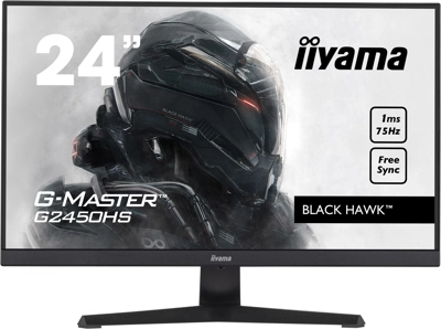 מסך מחשב גיימינג IIYAMA 23.8" FHD 75Hz 1ms G-Master Gaming VA