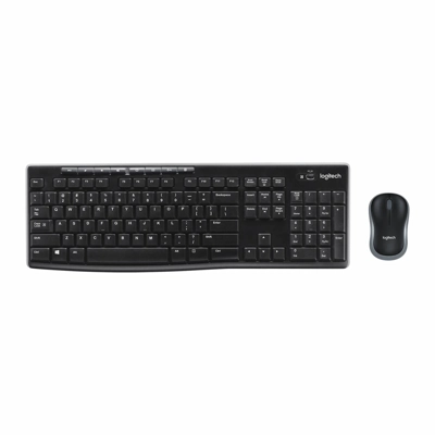 סט מקלדת ועכבר אלחוטי Logitech MK270