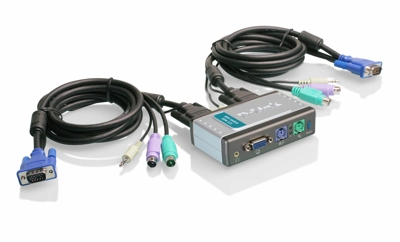 D-Link KVM Switch 2 Port PS/2 + Audio
