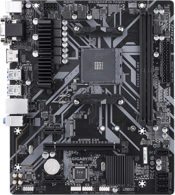 Gigabyte B450M S2H