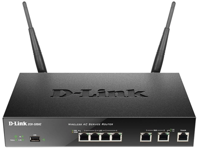 D-Link VPN Wireless Business router 2X WAN, 4X GBL AC1200 Dual Band