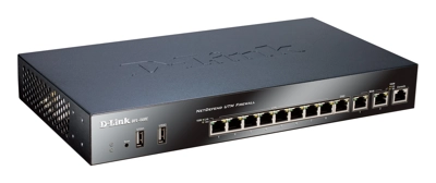 UTM DFL-860E Firewall 2X Wan, 7X Lan 1X DMZ, 200M Mbps, 40K Concurrent sessions