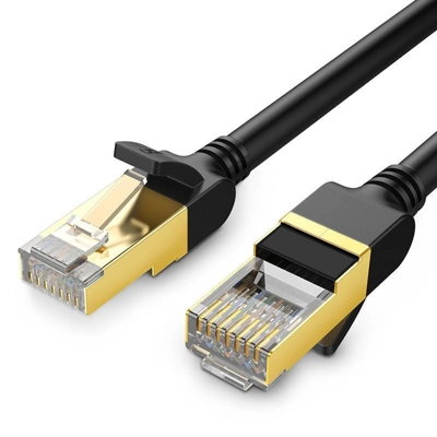UGREEN CAT7 F/FTP | 10Gbps | 600MHz | 28AWG | 3m Gold Plated Cable