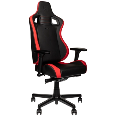 כיסא גיימינג Noblechairs EPIC Compact Black/Carbon/Red בצבע שחור/קרבון/אדום