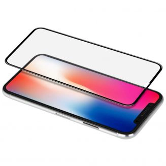 CG Mobile מגן זכוכית לאייפון XR עם לוגו GUESS בלתי נראה