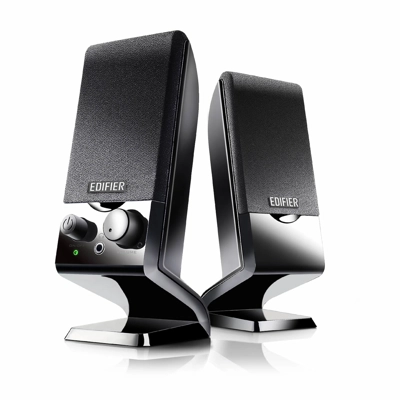 רמקולים בצבע שחור Edifier 2.0 M1250 1.2W USB