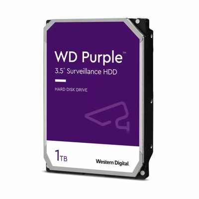 WD HDD 1.0TB 5400 64MB 3.5" SATA3 Purple