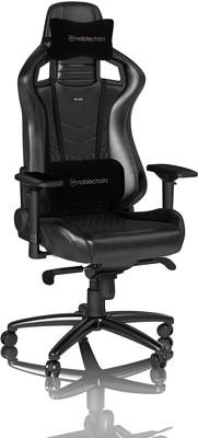 כיסא גיימיניג Noblechairs EPIC Black בצבע שחור