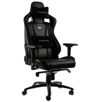 כיסא גיימיניג Noblechairs EPIC Black/Gold בצבע שחור/זהב
