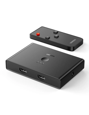 UGREEN HDMI 2.0 2-in To 4-out + Optical (SPDIF) / 3.5 mm Switcher