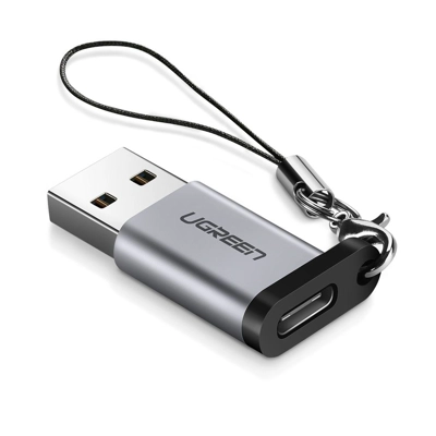 מתאם UGREEN USB-C Female to USB-A Male 3.0
