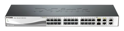 Switch 24 Port 10/100 + 2 x Giga ports + 2 Combo SFP/Giga ports, L2 managed