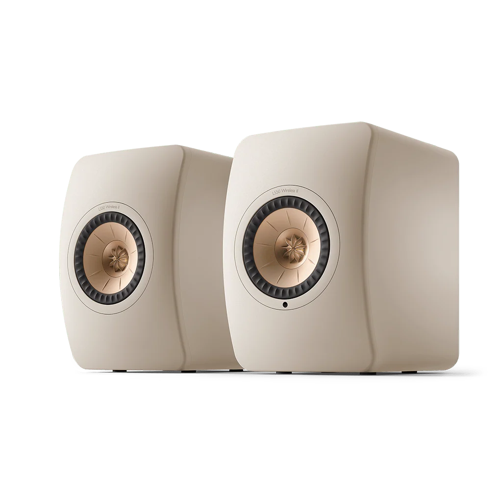 זוג רמקולים מדפיים אלחוטיים KEF LS50 Wireless II