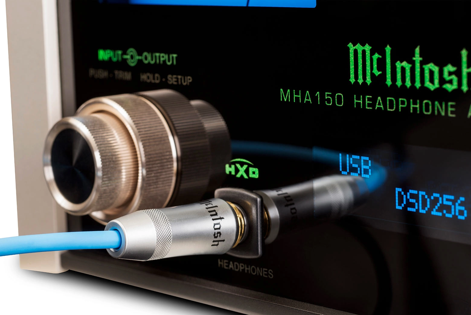 MHA150 Headphone Jack close up