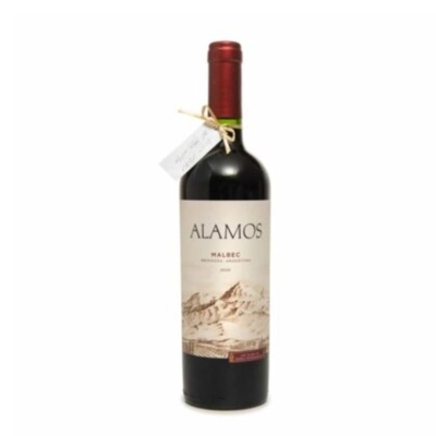 בקבוק יין אדום, ALAMOS מלבק