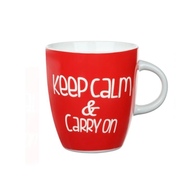 ספל 'Keep calm& Carry on'