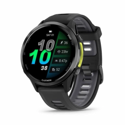 שעון מולטיספורט חכם – Forerunner 970 Black/Amp Yellow| 47mm