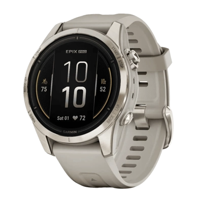 שעון גרמין דגם -EPIX PRO 42 MM SAPPHIRE בז 