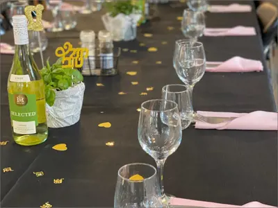 שולחן בחתונה
